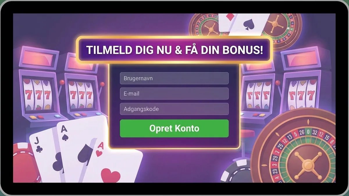 Tilmelding med bonus